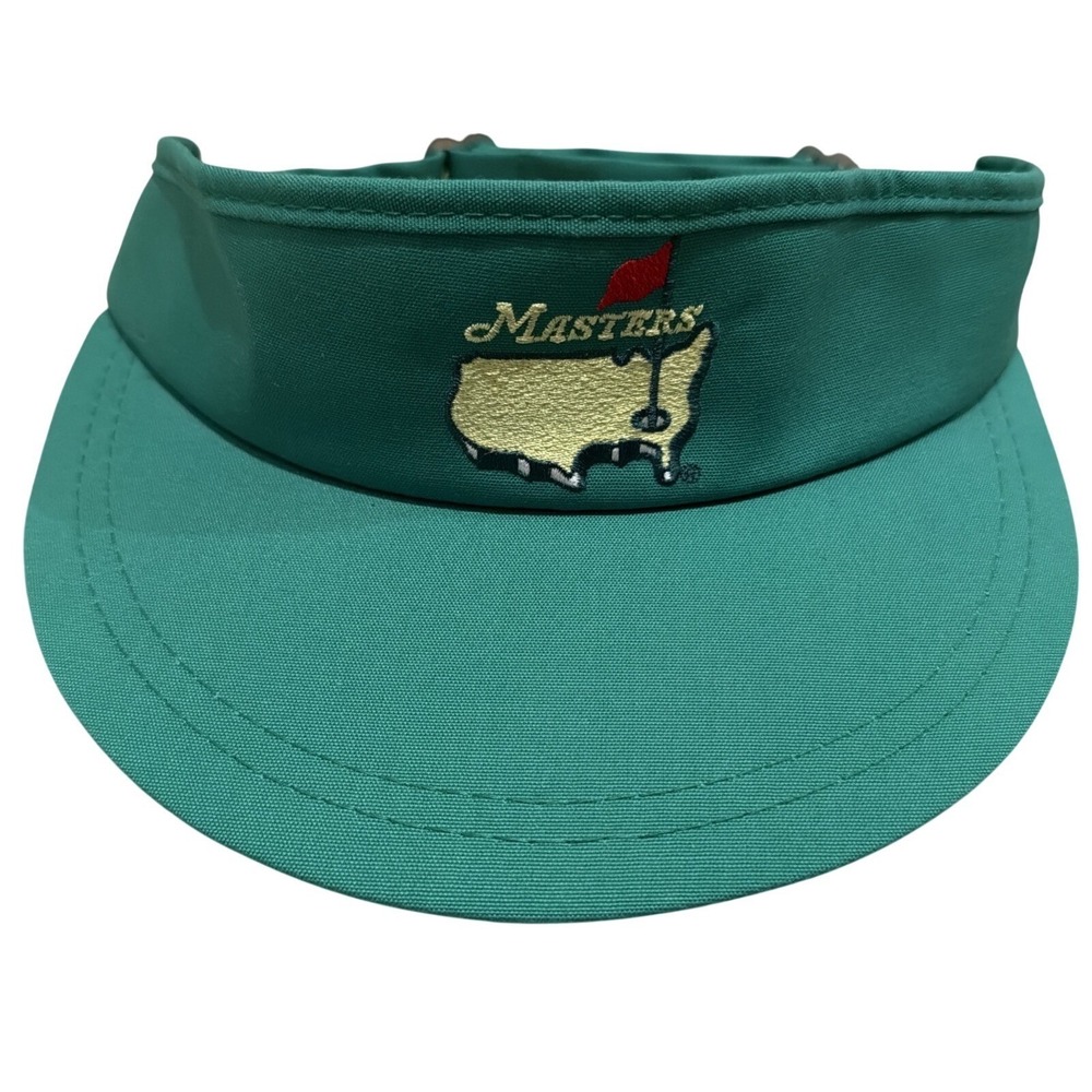 Vintage Masters 1990's Hat Golf Visor American Needle Augusta National NWT - Picture 1 of 6